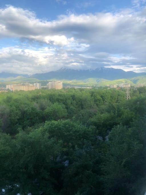 Cozy Three-Room Apartment With Mountain View Almaty Luaran gambar